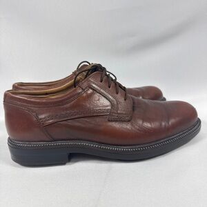 Hush Puppies Brown Leather Oxford Shoes Men’s 10